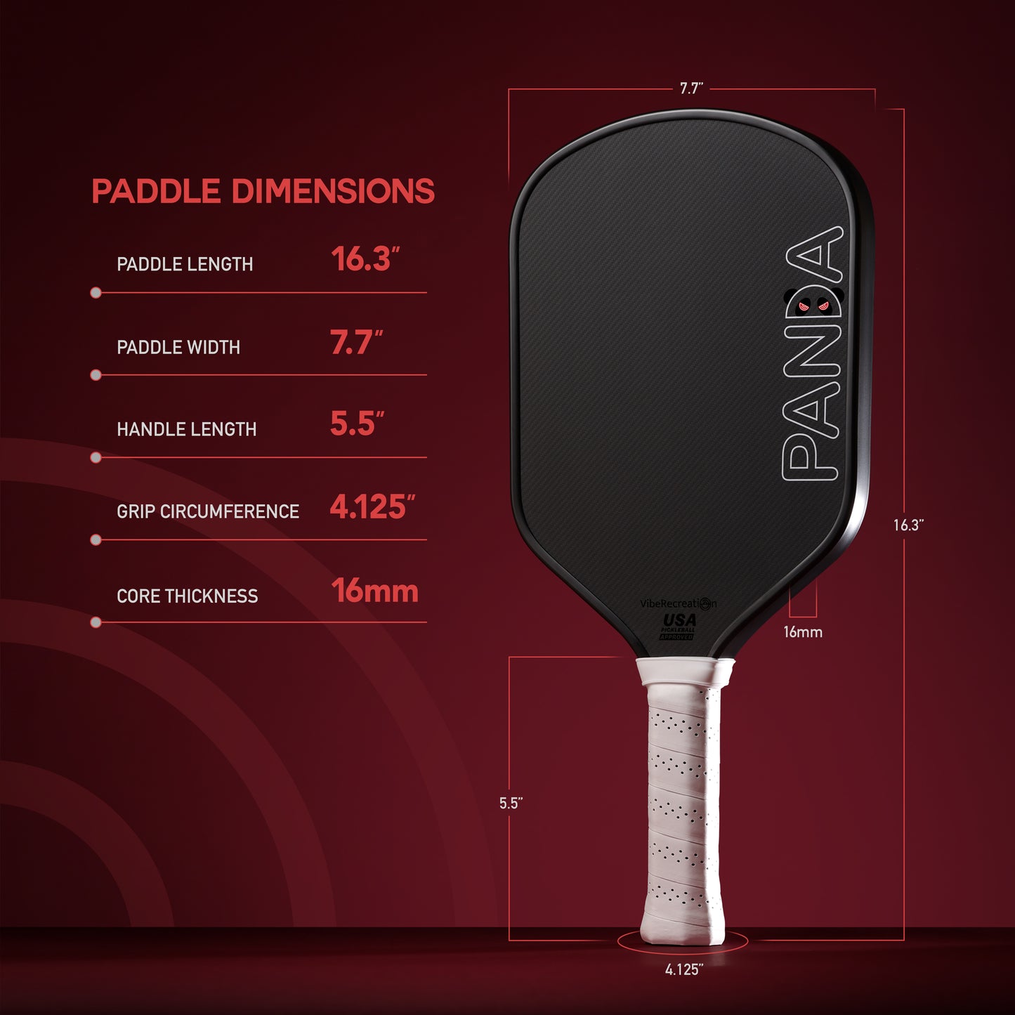 Panda Pickleball Paddle