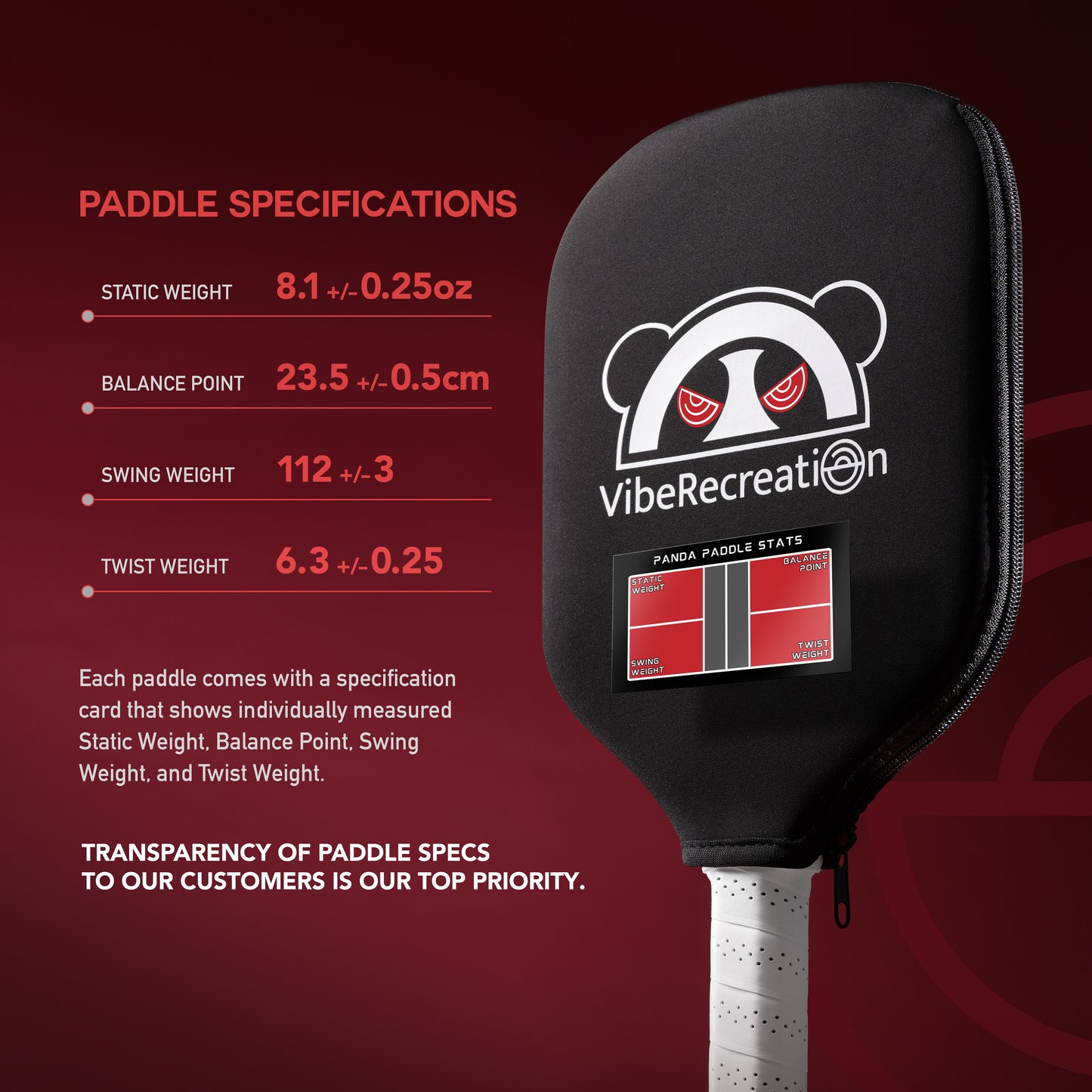 Panda Pickleball Paddle